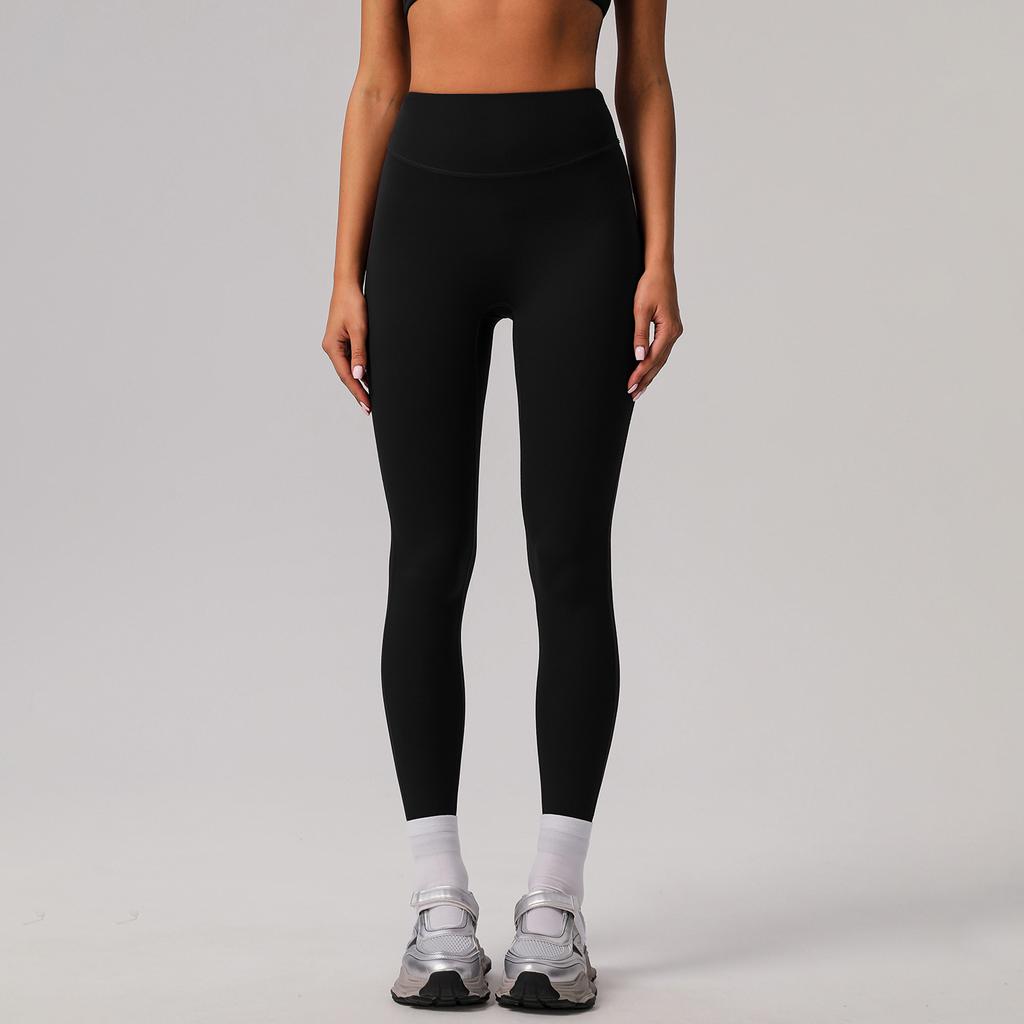 Women's High Waist V-Shaped Waistband Naked Feel Yoga Leggings