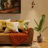 Home Decor Geometric & Floral Patterned Decorative Cushions Pattern Cushion Cover Suitable for Sofa Bedroom Car Pillow Cover