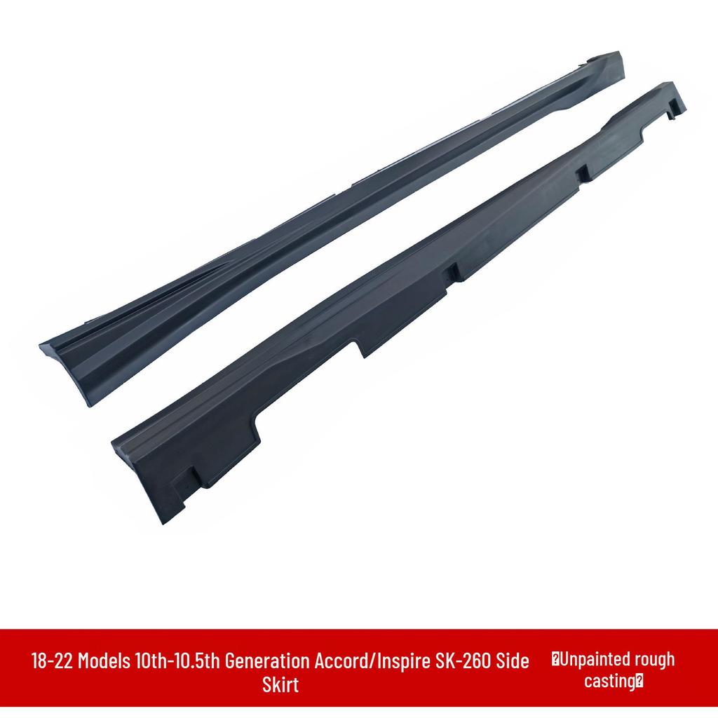 18-21 Accord Inspire SK-260 Kit: Front Lip, Rear Spoiler, Side Skirts, Rear Diffuser.