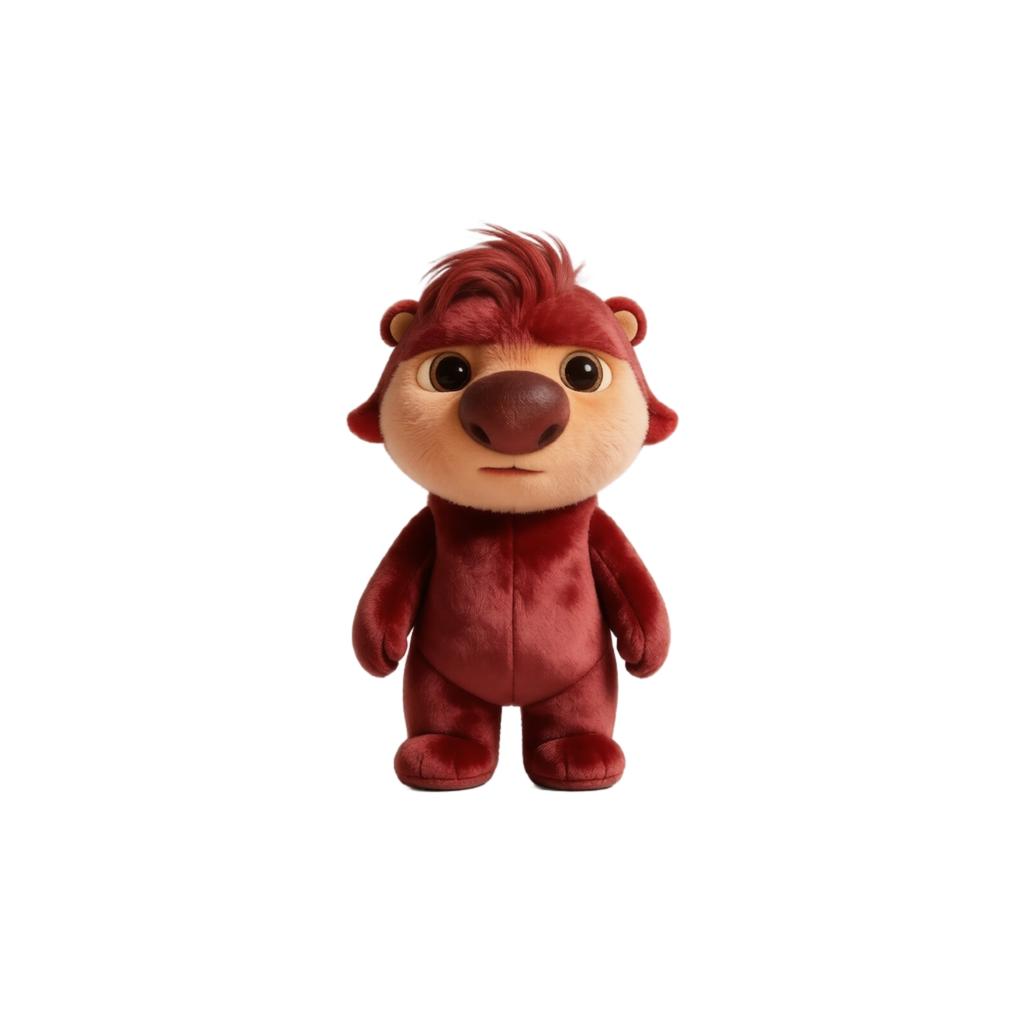 Soft Plush Toy Stuffed Animal Doll Standing Design Suitable for Kids and Collectors High Quality Material Durable Construction
