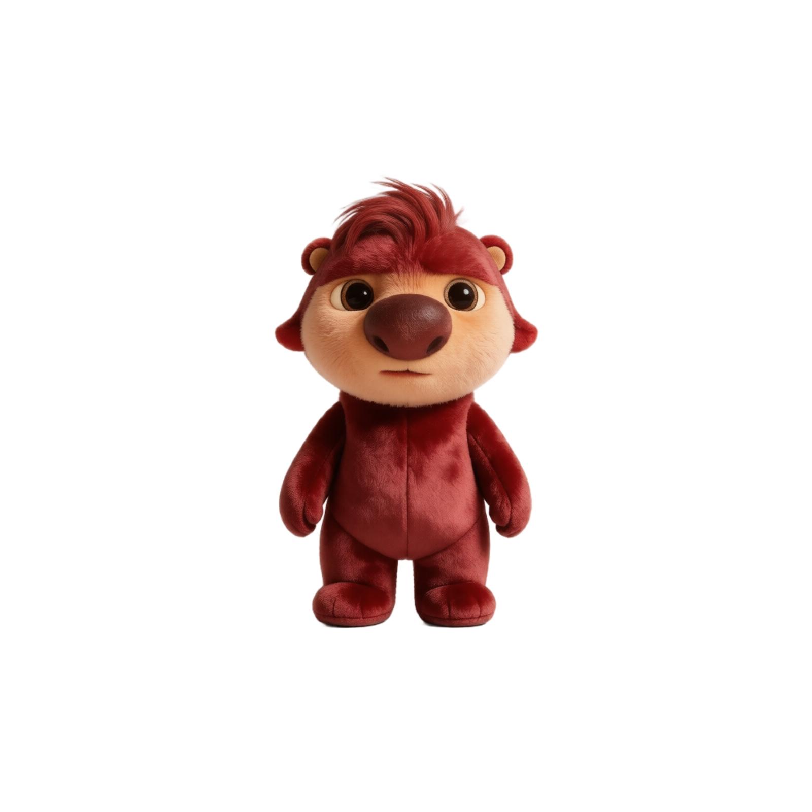 

Soft Plush Toy Stuffed Animal Doll Standing Design Suitable for Kids and Collectors High Quality Material Durable Construction One Size зелений