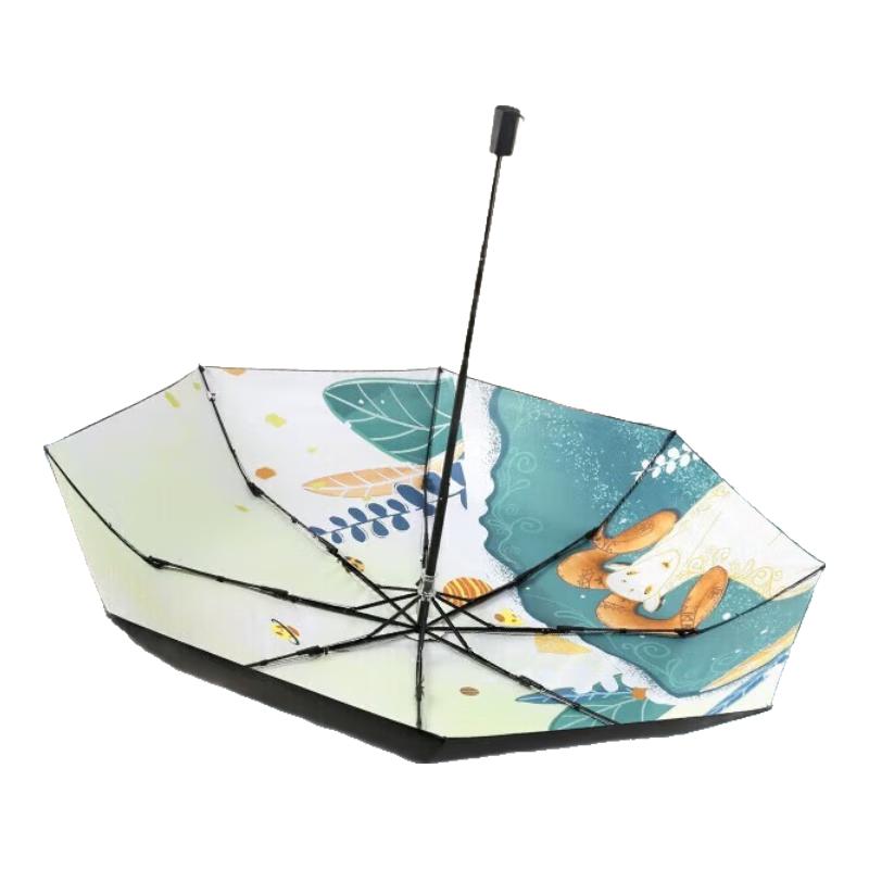 Hongye Automatic Three-Fold UV Protection Umbrella