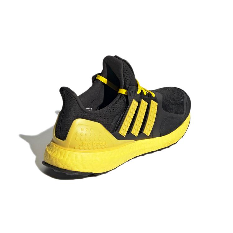 New LEGO x Adidas ULT J Slip Resistant Cushioning Low Top Kids' Running Shoes Lemon Teenagers GX2548