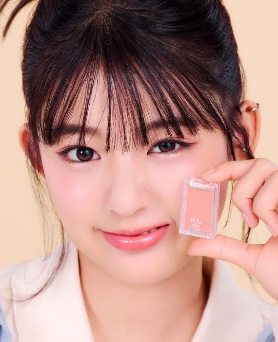 Etude Play 101 Multi Blending Piece Cream Blusher - 02 Ice Berry Sherbet