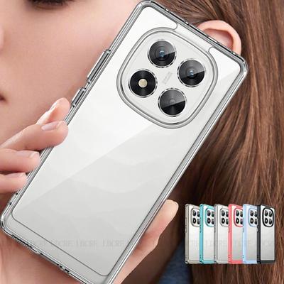 Für Cover Poco X7 Hülle Poco X7 Capas Neu Stoßfestes Handy Bumper Rückseite Rüstung Transparent Klar Für Fundas Xiaomi Poco X7 PocoX7