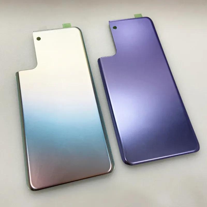 Back Battery Cover for Samsung Galaxy S21 Plus S21 Rear  Housing Case Glass Lens Replacement Part Assembly