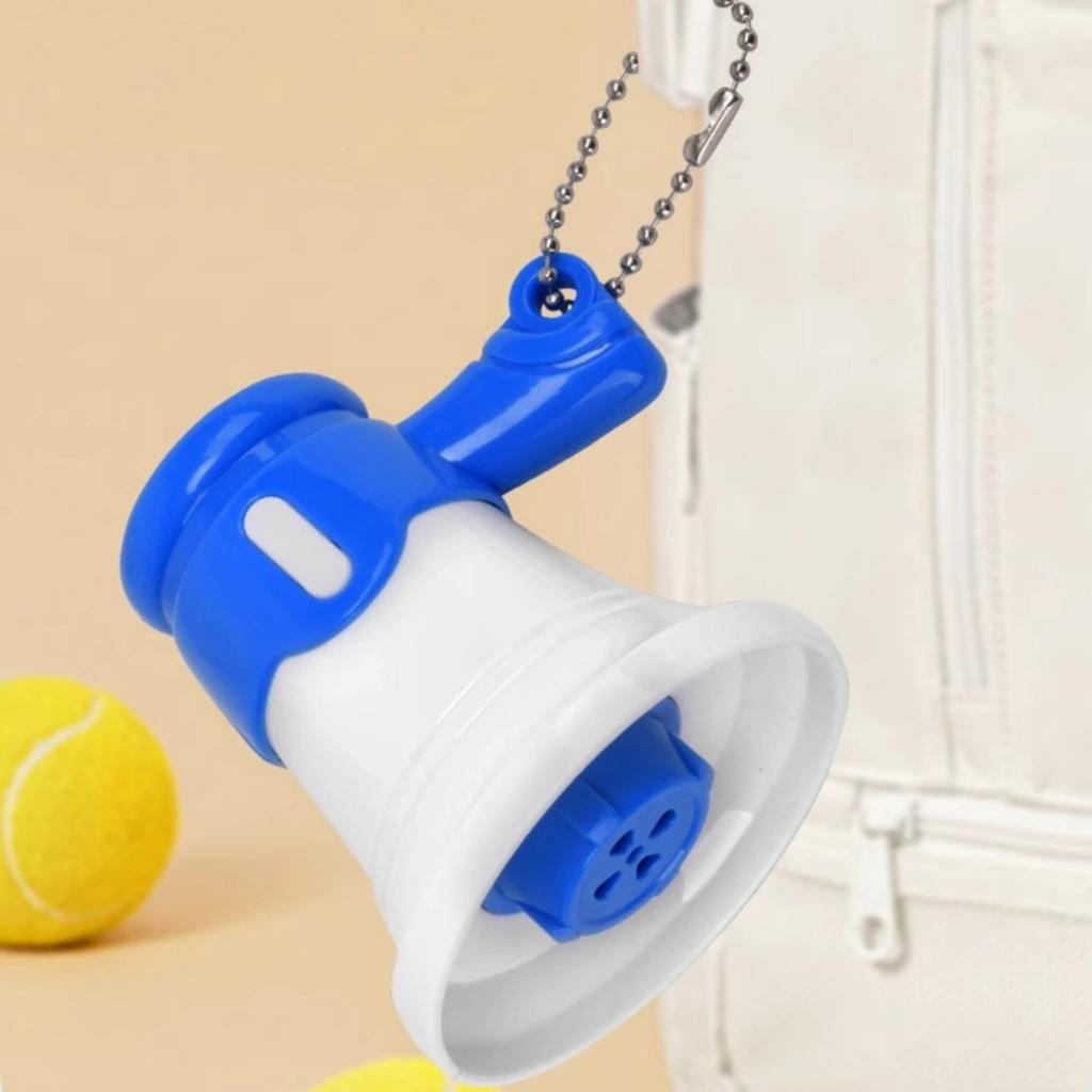 1-20PCS Mini Recording Trumpet Keychain Funny Prank Pendant Decompression Toy for Stress Relief Keychain Hanging Ornament