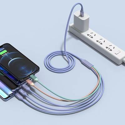 USB 2.0 TypeA Male To Micro USB Male Adapter Splitter Cable Usb To Type-C Converter Support HighSpeed Charging 66W