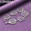 CHSHINE 925 Sterling Silver Vortex Chain Bracelet For Women Wedding Fashion High Quality Jewelry