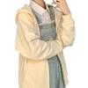 Sudaderas Oversize para Mujer con Cremallera Completa, Manga Larga, con Bolsillos, Chaquetas Casuales con Cordón Ajustable, Ropa de Abrigo para Otoño