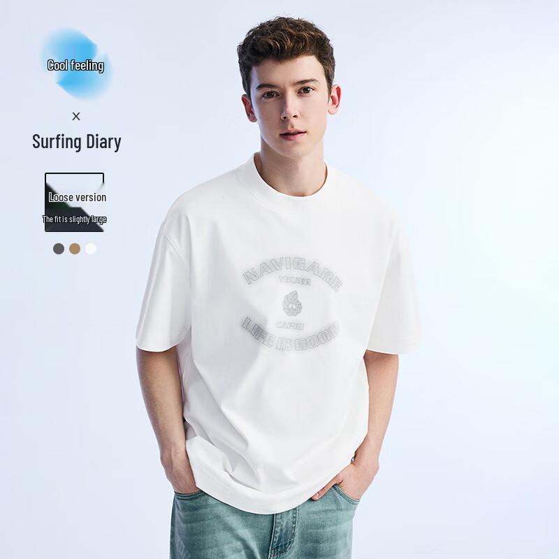 Navigare Unisex Cool-Touch Crew Neck Short Sleeve T-Shirt