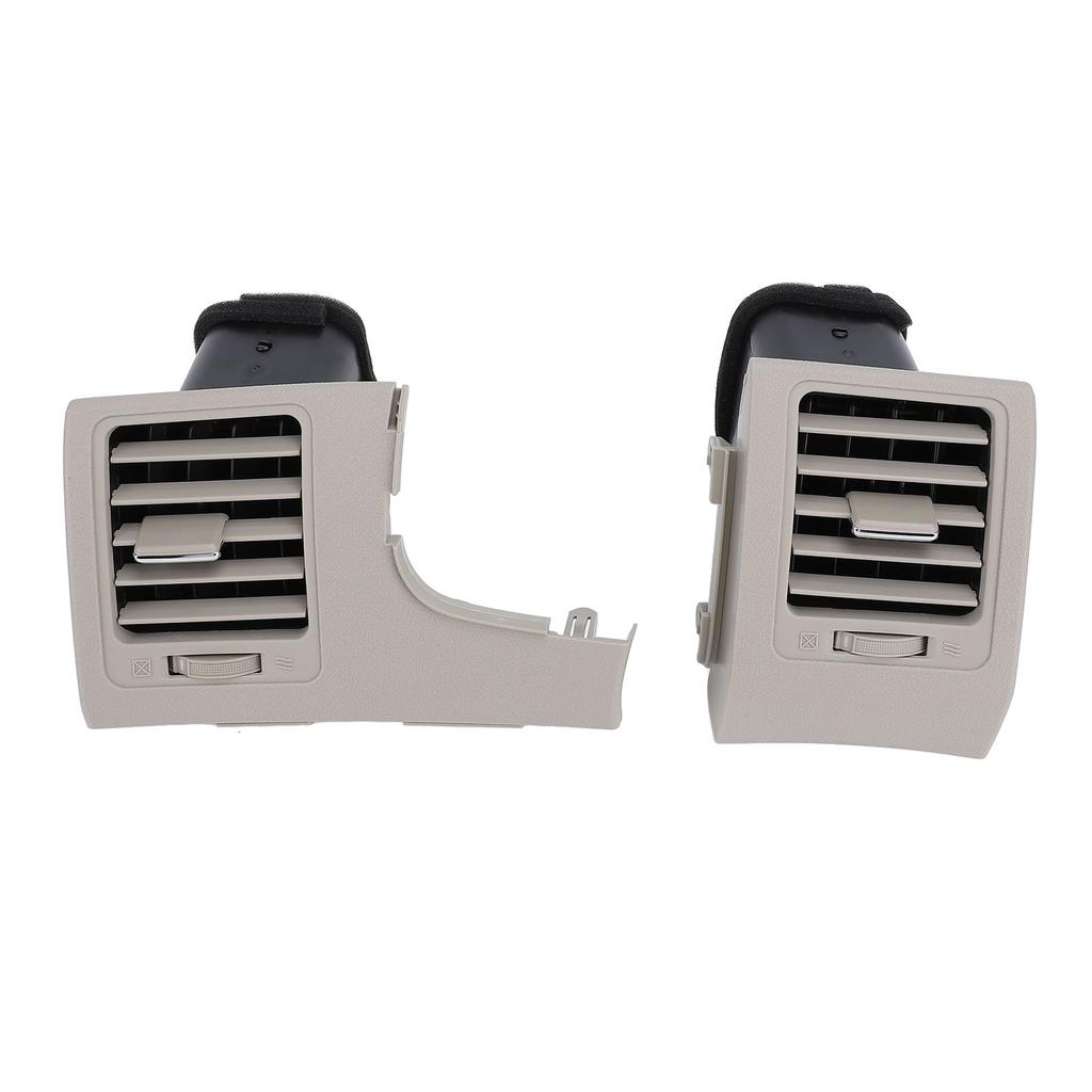 2Pcs Dashboard Air Conditioning Vent Outlet Left Hand Drive Driver Passenger Side Enhanced Airflow