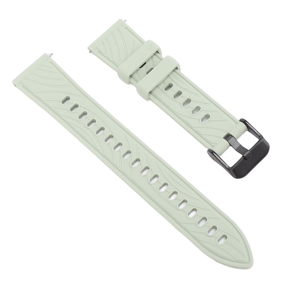 Watch Band for   Silicone Soft Breathable Quick Release Carved Smartwatch Replacement Band Strap for Men Women
