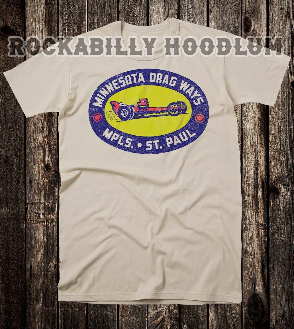 Hot Rod Tee T Shirt Drag Race Racing Speed Shop Minnesota Drag Ways St Paul XL