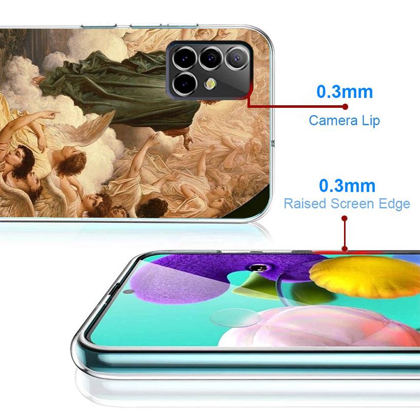 Renaissance Art Painting Phone Case For Samsung Galaxy A17 A37 A57 A16 A26 A36 A56 A15 A25 A35 A55 A14 A24 A34 A54 A13 A23 A33 A