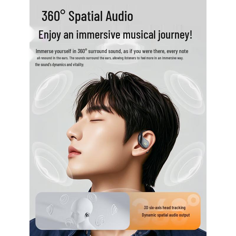 Monster AC328 AI Smart Bluetooth-Headset mit Ohrbügel