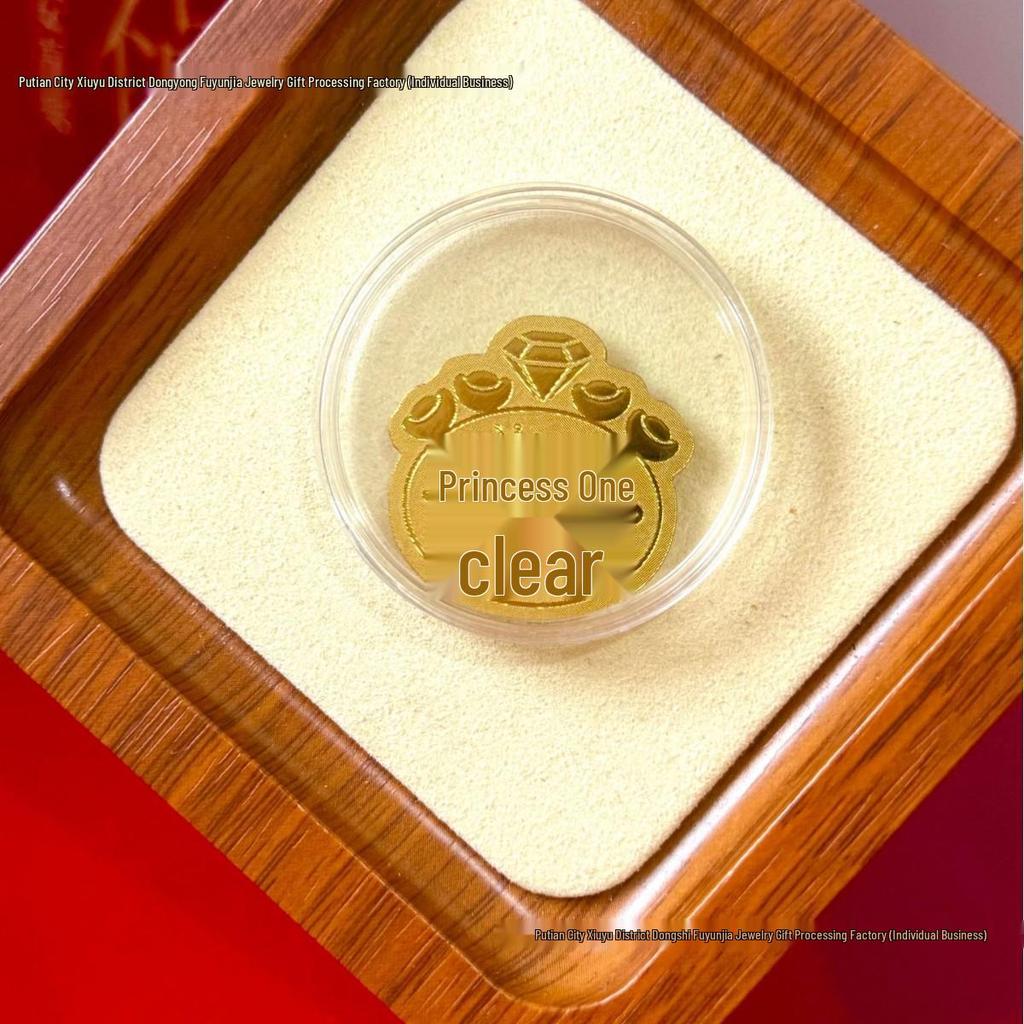 Pure Gold 999 Horse Year Phone Sticker for Wealth and Health - Popular Douyin Live Seller