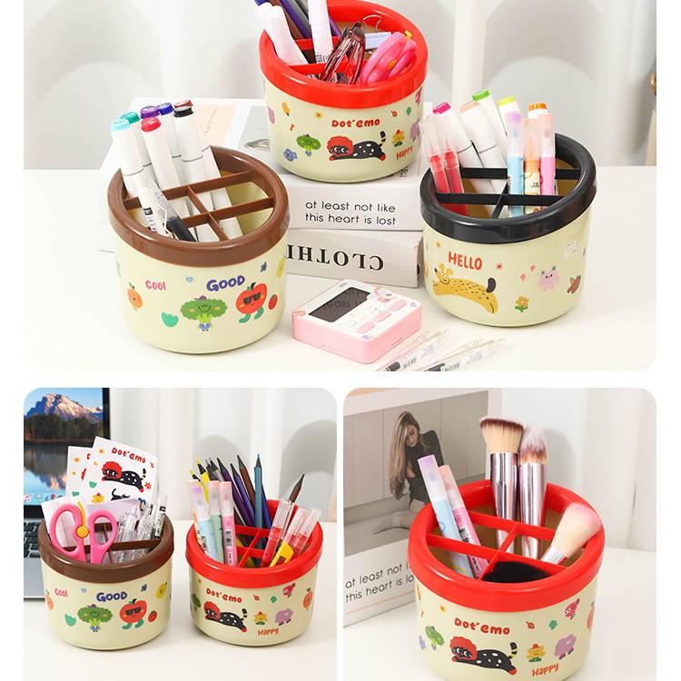 Newcomer Exclusive: Cute Dopamine Pen Holder & Multifunctional Desk Organizer
