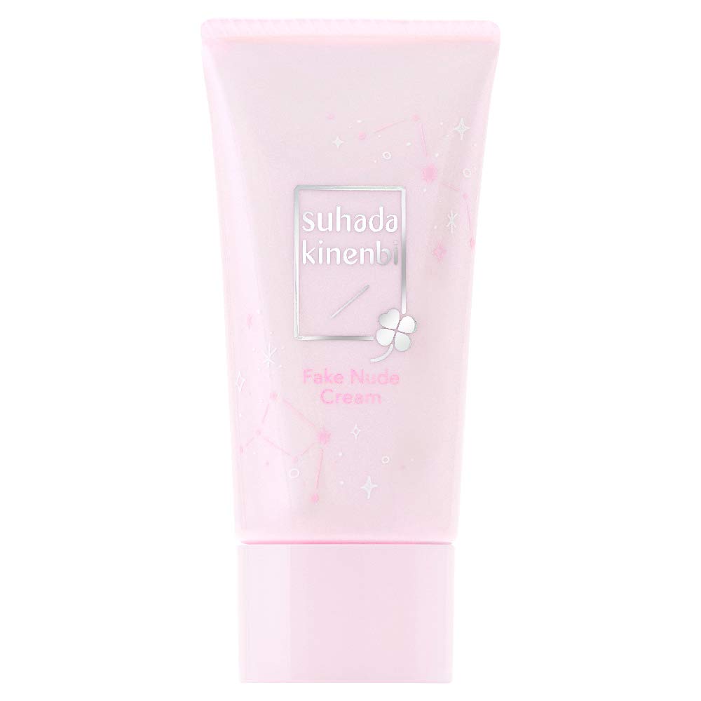 SANA Bare Skin Anniversary Fake Nude Cream N - 24-hour bare-faced skincare gel cream for morning and night use. Contains light-diffusing powder for