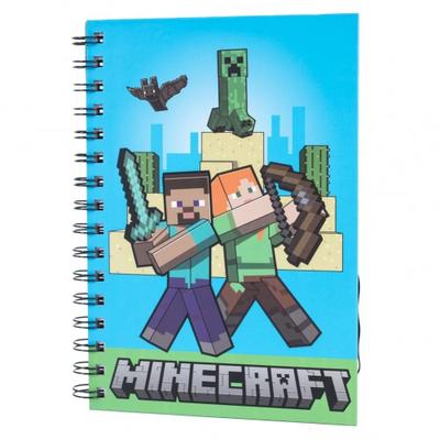 Minecraft Logo Notizbuch