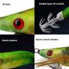 Fishing Lures Glow Jig Hook Shrimp Lure Baits Squid Jig Artificial Hard Baits Glow Squid Jig Cuttlefish Hook