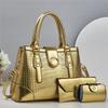 Luxury 3piece Set Women Brand Purses and Handbags Faionable Shoulder Crossbody Bag Large Capacity Designer Commuting Tote Bag