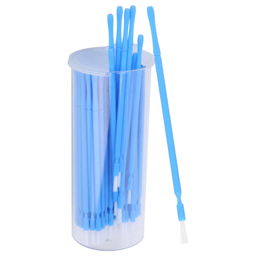 100pcs Disposable Dental Fluoride Applicator Whitening Cohesive Desensitizer Brush