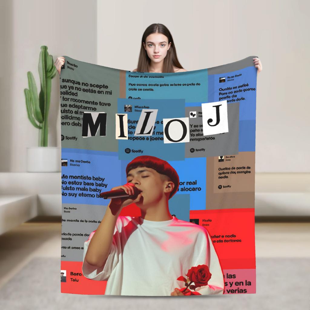 Rapper Milo J  111  Blanket Quality Soft  Throw Blanket Winter Travel Office Couch Chair Sofa Bed Fashion Bedspread