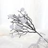 Bright Color Christmas Glitter Berries Branches Realistic Christmas Ornament  Holiday