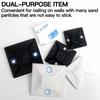 250/500/1000pcs Zip Tie Mounts Durable Clip Clamp Wall Holder Base Adhesive Backed Cable Ties Mount Holder Cable Wire