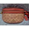 Used [Out of print!!COACH Belt Bag Signature Waist Pouch