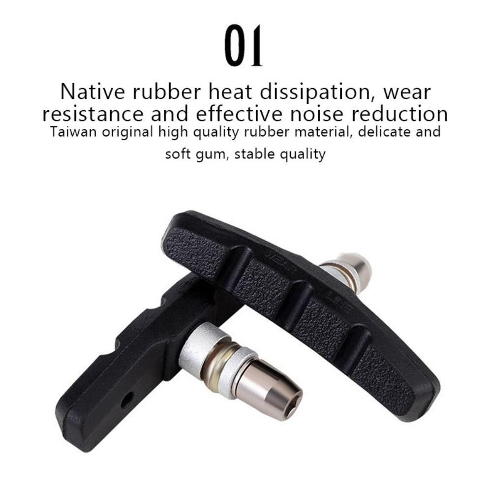 Durable Rubber Brake Pad Universal Riding Equipment New Cycling Accessories