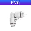 AirTAC Pneumatic Gray PU Quick Plug Straight Connector for 4-12mm Hose