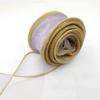 1 Roll Diy Bow Bouquet Voile Ribbons 4X900Cm Fishtail Organza Ribbon Reflective Iridescent Wavy Edge Ribbon For Gift Wrapping