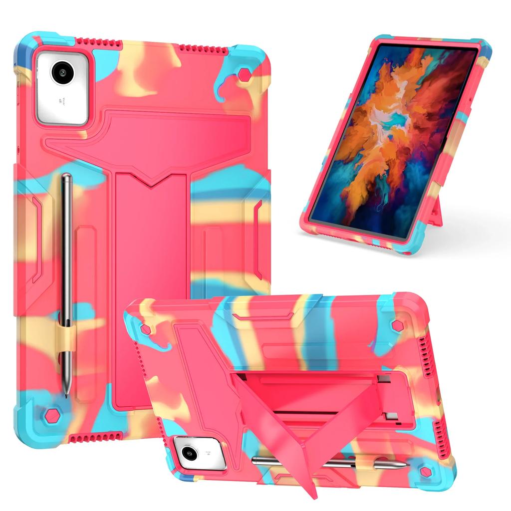 Armor Tablet Case for Tab M11 TB331FC TB330FU Xiaoxin Pad Shockproof Soft Silicone Stand Cover with Pen Slot