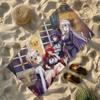 Anime High School D-dxdS Towel Soft Lightweight Anti-Sand Large Beach Towel Quick-Drying Bath Sports Family
