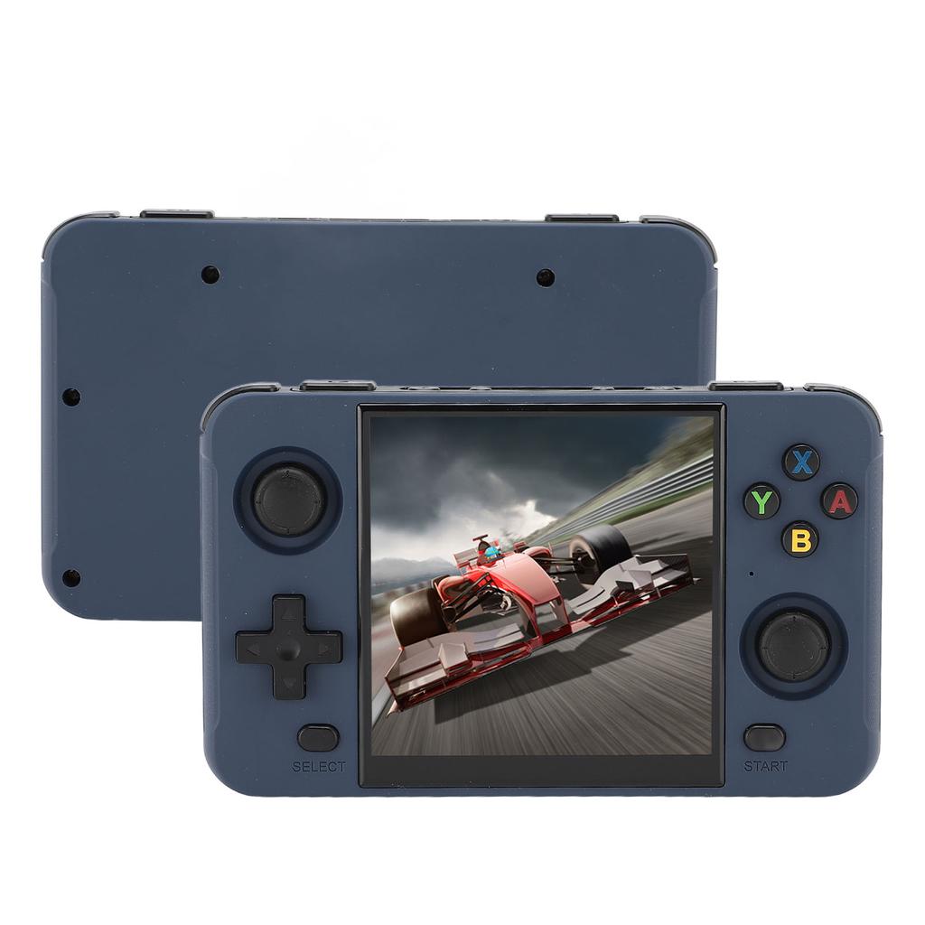 Handheld Game Console 4 Inch IPS Screen Quad Core Portable Retro Video Game Console with 2 Small Mem