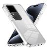 KEYSION Transparent Case for VIVO V30 Pro 5G V30 Soft TPU+PC Anti-slip HD Clear Shockproof Phone Back Cover for VIVO V30 5G