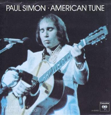 7inch Record PAUL SIMON - American Tune 445900 Columbia 1973 US Rock Used