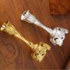 1Pc Creative European Gem Flower Single Candlelight Dinner Candlestick Ornament, Suitable for Home Kitchen Wedding Holiday Party Utensils
