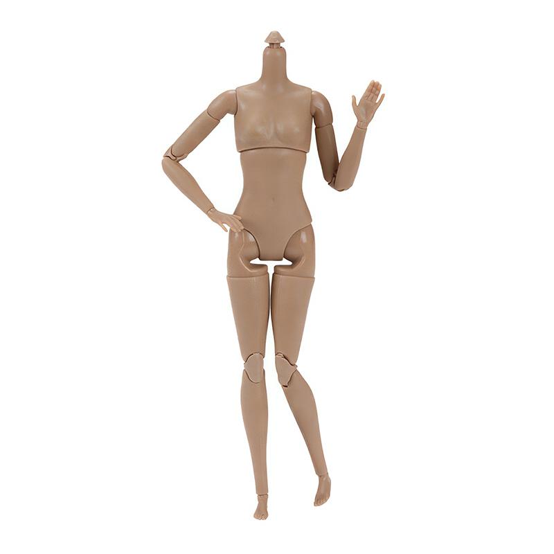 1/6 Scale Multi-Joint Bjd Female Body Super Model Nude Action Figure Home Decor Normal Skin Body For Custom Figure Making & Diy