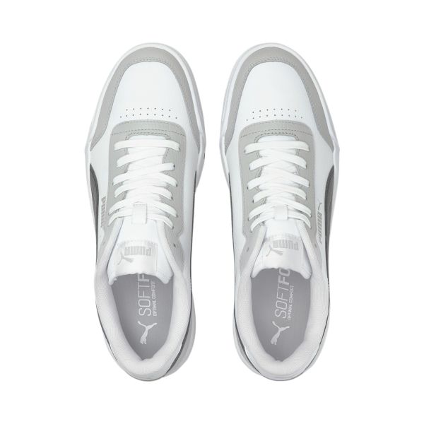 Puma Caracal Λευκό Γκρι Βιολετί Unisex Αθλητικά Παπούτσια Μαύρο 369863-23