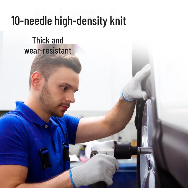 Jingchengwen Durable Cotton Work Gloves