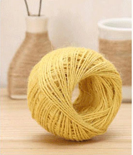 Vintage Style Colored Hemp Rope for DIY and Photo Clips (1.5-2mm, 25m/50m/100m)