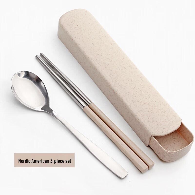 Qiwei Portable Stainless Steel Cutlery Set