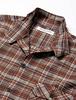 Homme Check Shirt PMFT201934 BRW Japan M To Japanese Size [Gelato Pique] Men's (equivalent M)