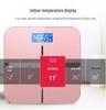 Tempered Glass LCD Slimming Scale for Dorms - Precise Weight Measurement