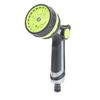 Garden Hose Nozzle Sprayer Lightweight Multifunctional High Pressure with Thumb Control for Car Washing Gray