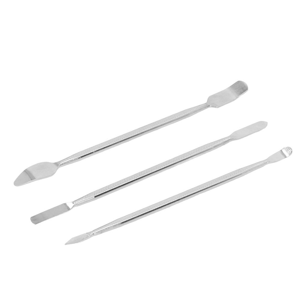 3 Pcs Double-Ended Metal Spudger Dual Ends Pry Tool  for Mobile Phone, Laptop, Tablet Repair