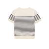 Spring 2026 European-American Style Women's Round Neck Striped Knitwear